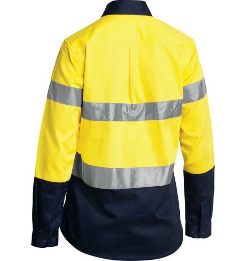 Picture of Bisley,Women's Taped Hi Vis Drill Shirt